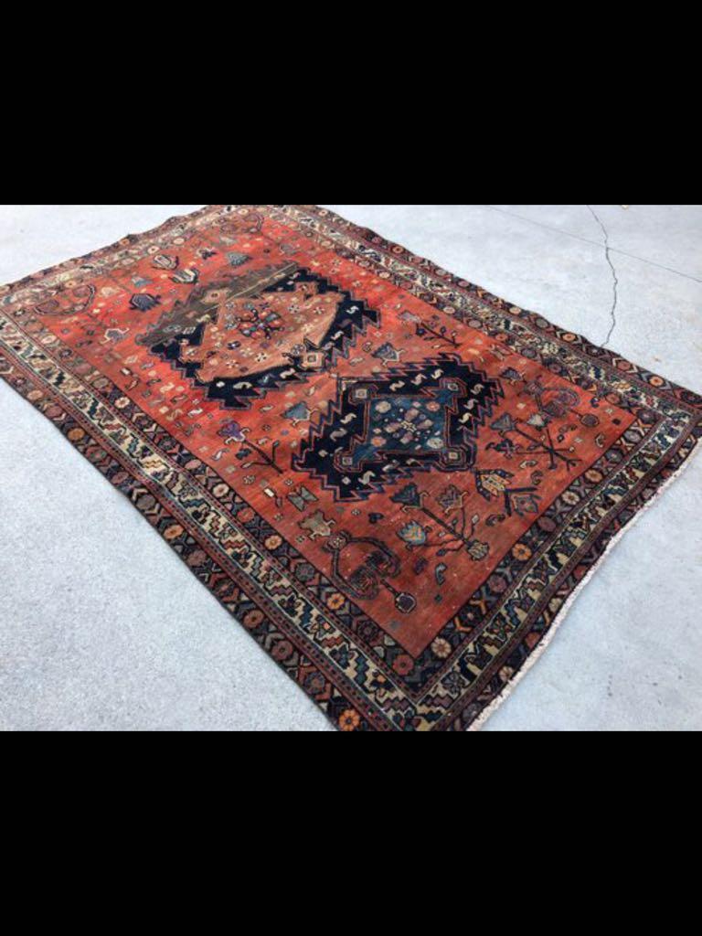 Antique Persian Carpet (Wool) 80 - 90 years old, Furniture ...