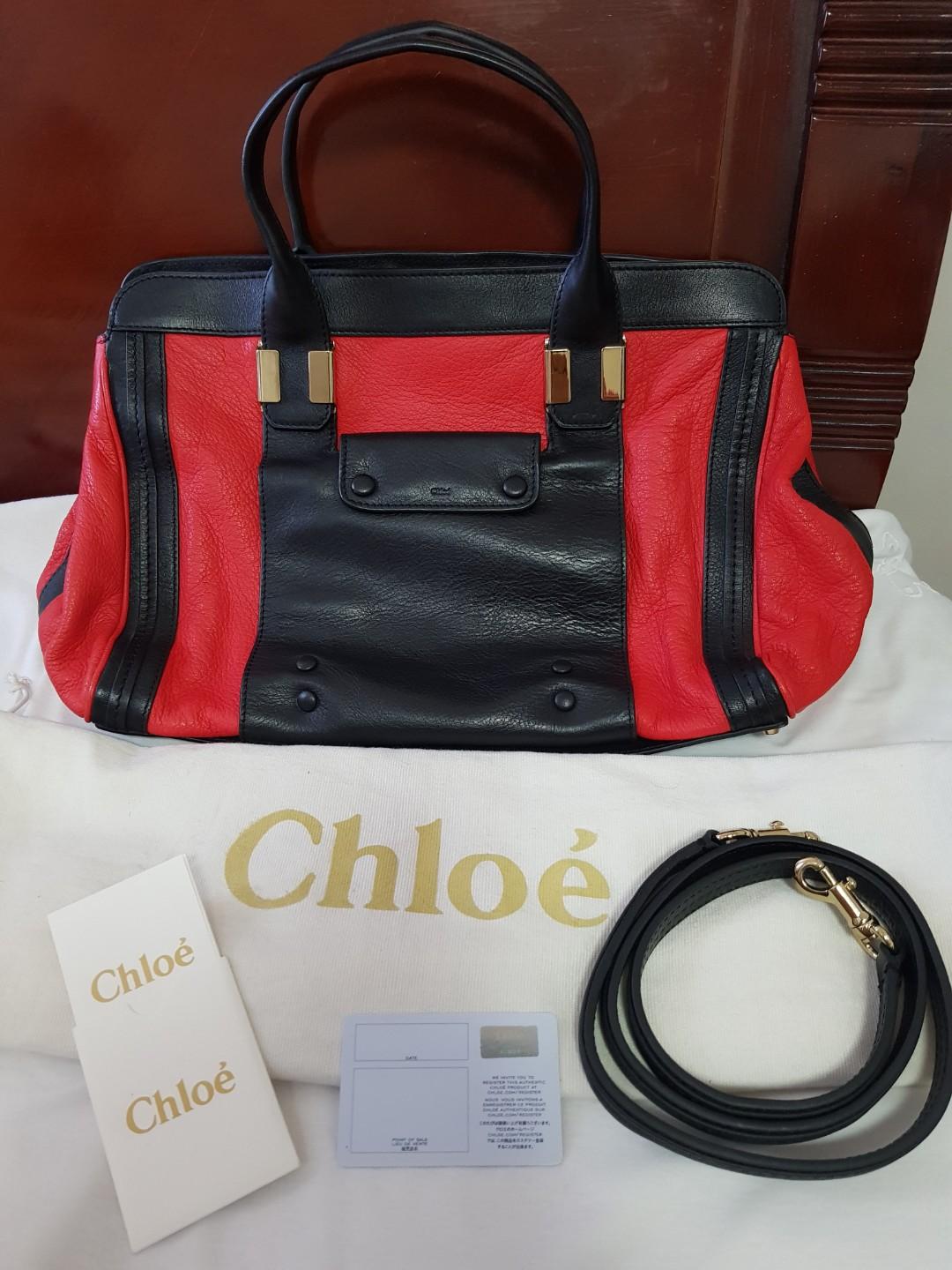 Authentic Chloe Alice Bag (Category: Luxury Bags & Wallets) located in Makati City. Submitted by sheriemadonnadiaz (Listing ID 229092057, Image 1). Description: Flawless, comes complete. 100% authentic Open for swap to jewelry, watch or anything except for bags/wallets RFS: too many bags/wallets Willing to swap with an item higher than my bag’s value.