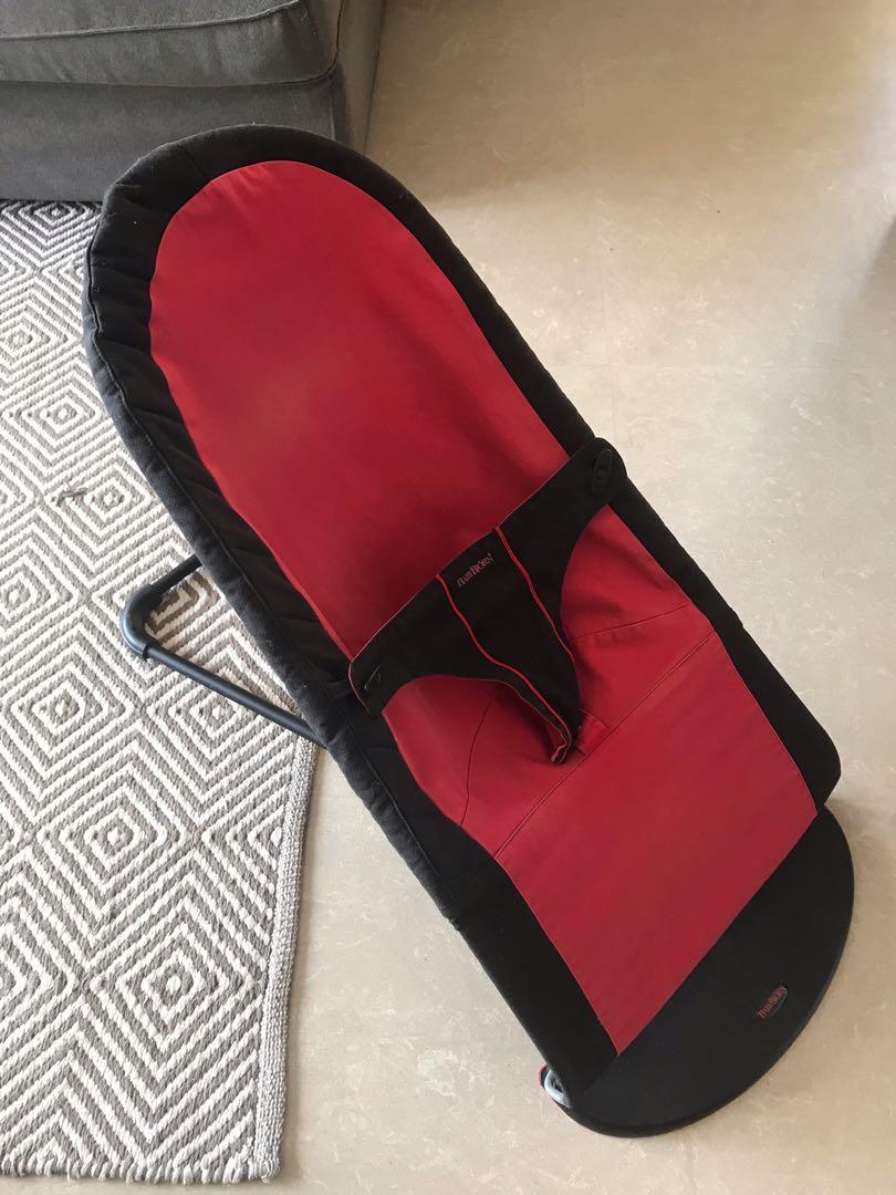 baby bjorn bouncer red