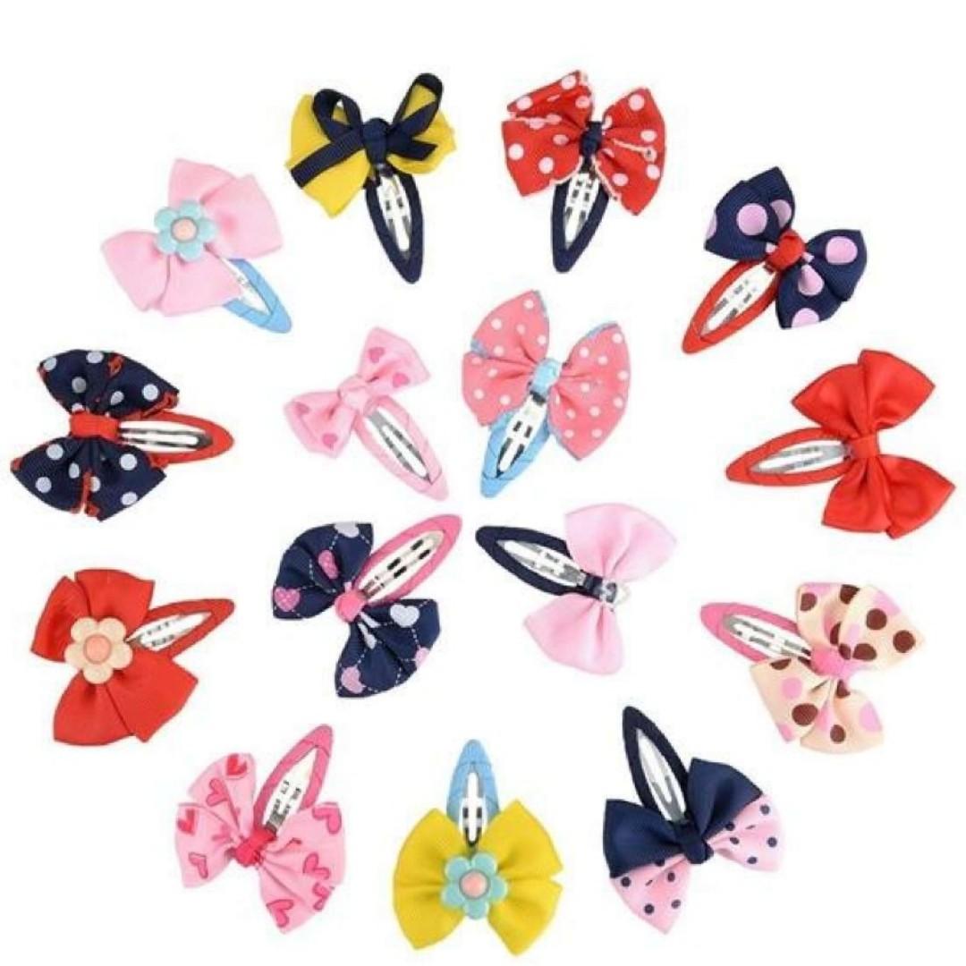 baby bow barrettes