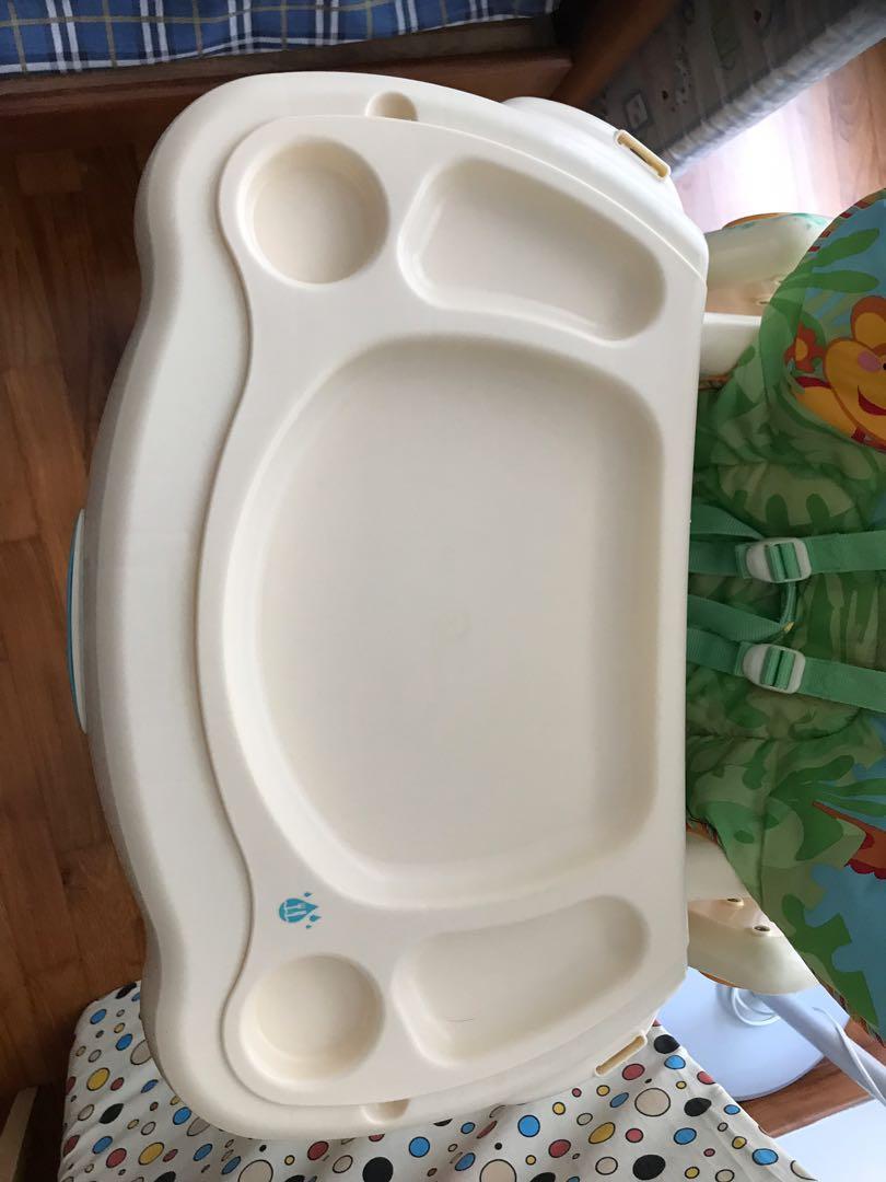 makeshift high chair