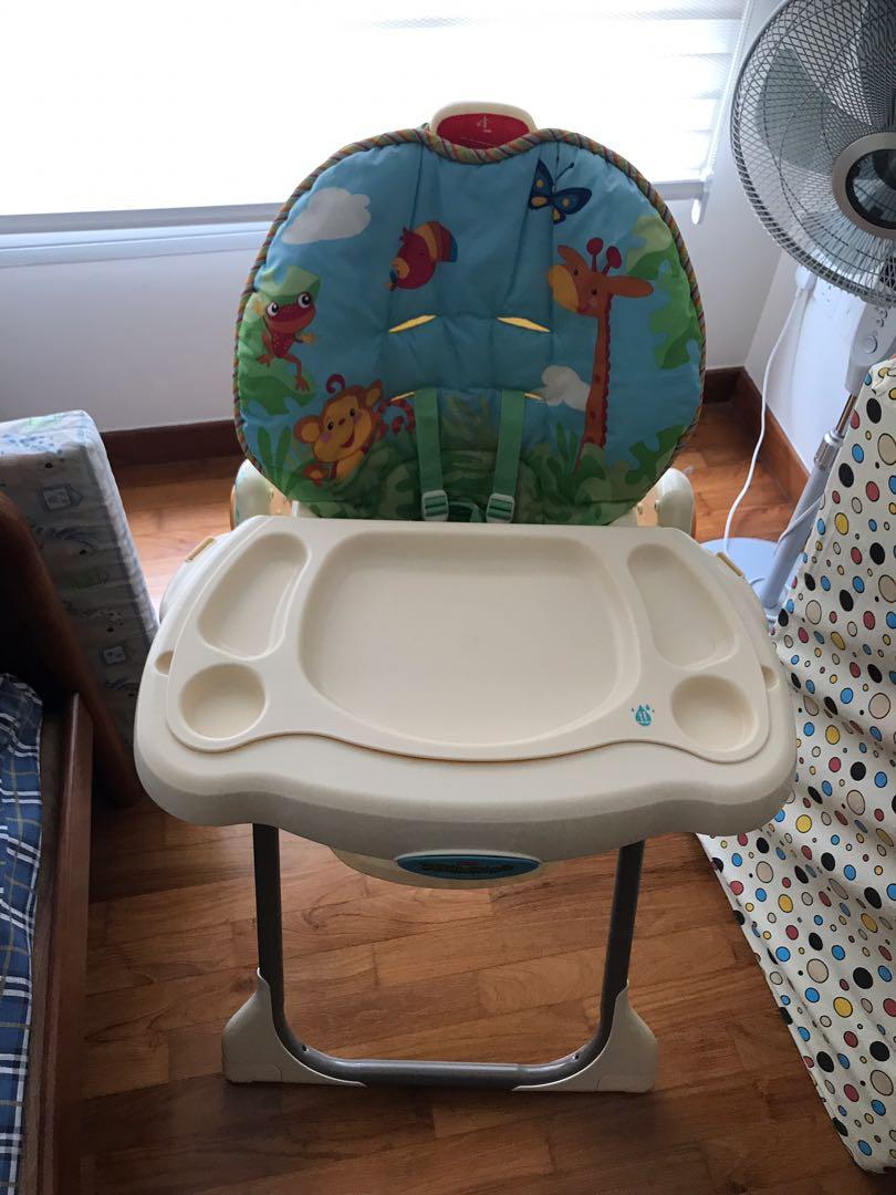 makeshift high chair