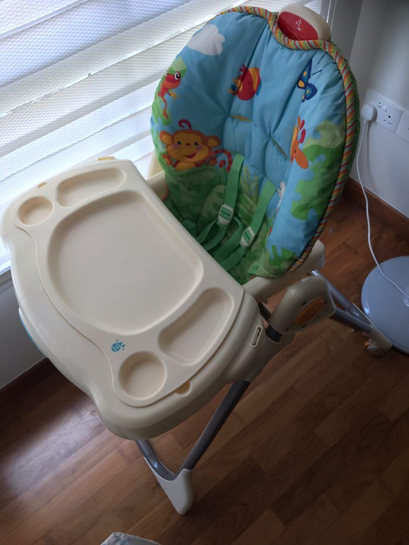 makeshift high chair