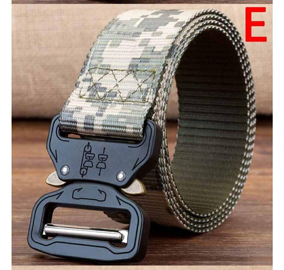 Belt men tactical belt, Men's Fashion, Watches & Accessories, Belts on