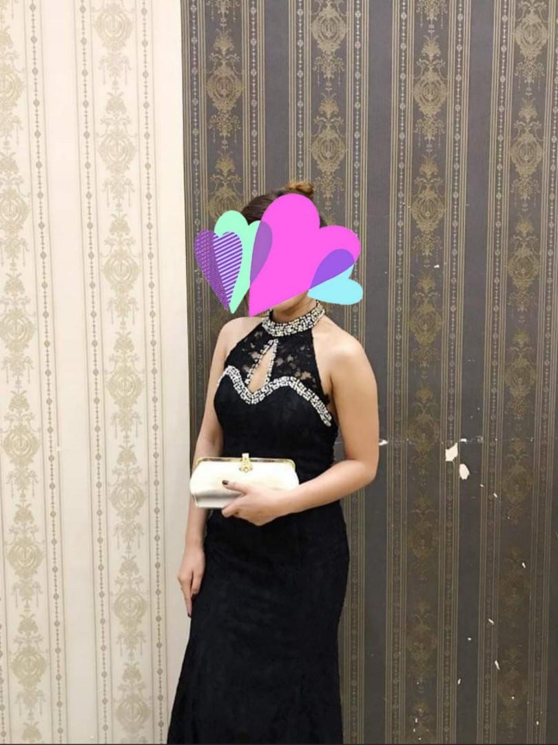 Black lacey fitted bodycon long gown (Category: Evening dresses & gowns) located in Arayat. Submitted by mgf00 (Listing ID 229043077, Image 3). Description: LONG GOWN FOR RENT FOR ONLY PHP 800.00 THIS IS ALSO FOR SALE FOR ONLY PHP 1800.00 SIZE IS XSMALL TO MEDIUM SIZE ONLY Inclusion: • Gown Rules for rent: • Fixed price. • Deposit is PHP 500.00 and 2 valid IDs before shipping or upon meet up. • PHP 100 for dry cleaning the gown. Dry clean is a bi