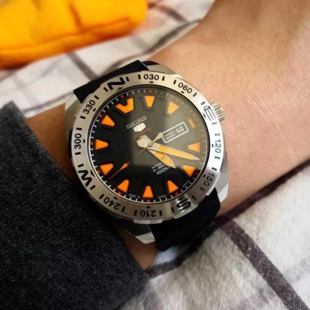 BNIB Seiko 5 Sports Automatic 24 Jewel Japan Made SRP741 SRP741J1 SRP741J Mens Watch