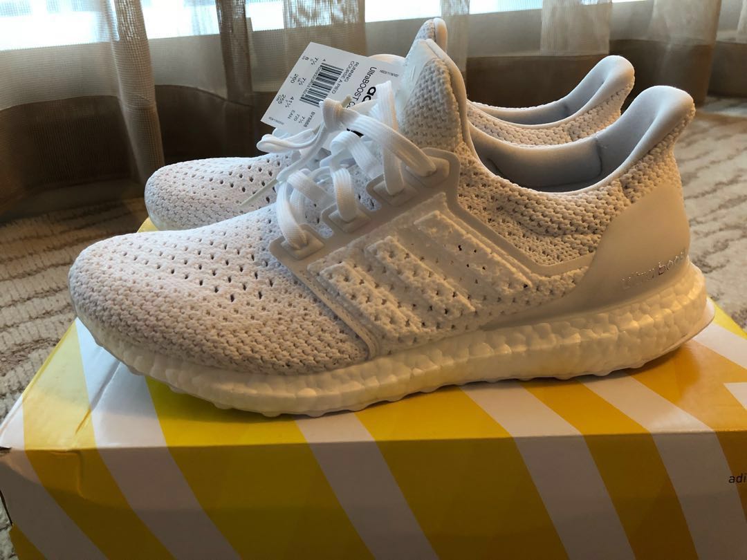 Ultra boost clima white on feet online