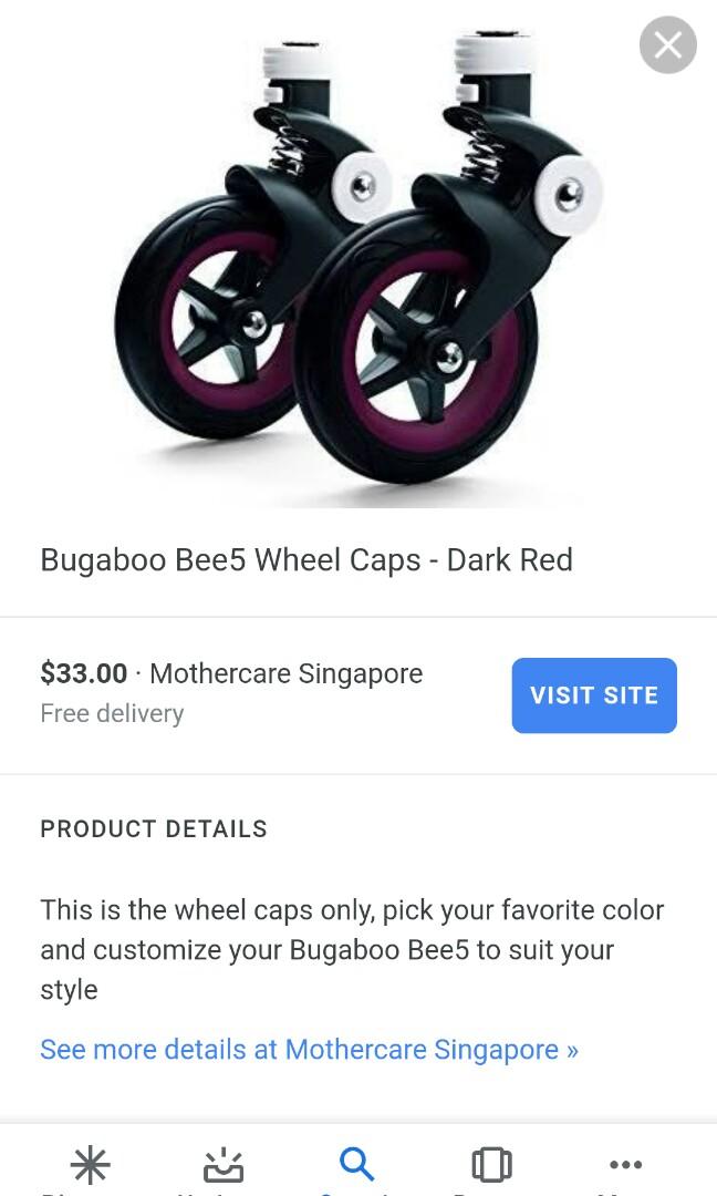 bugaboo bee5 wheel caps