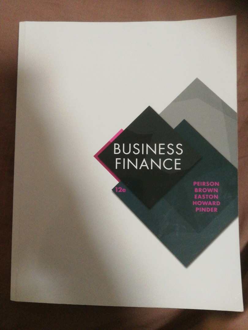Business Finance Text book, Hobbies & Toys, Books & Magazines ...