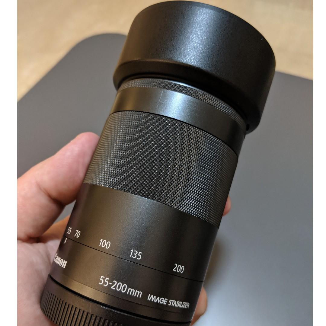 Canon Ef M 55 0mm F 4 5 6 3 Is Stm Photography Lenses On Carousell