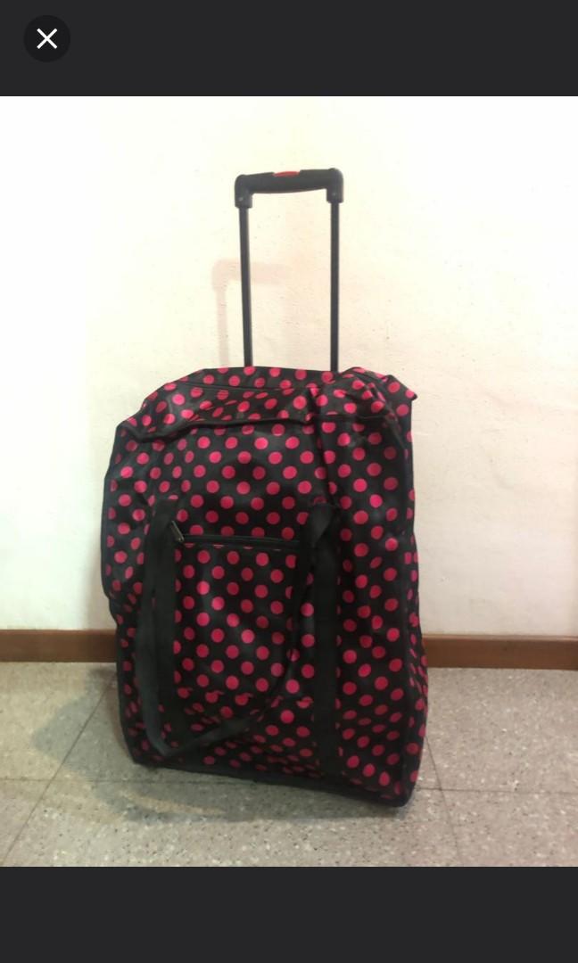 canvas trolley bag