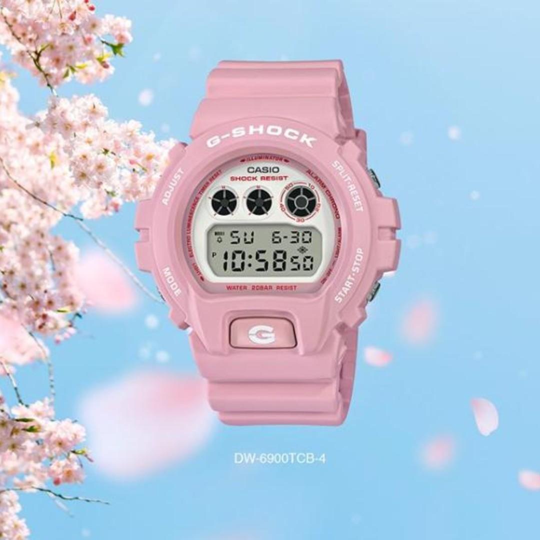 Casio G Shock DW 6900TCB 4JR Sakura Storm Cherry Blossom Series Dw6900tcb 4jr