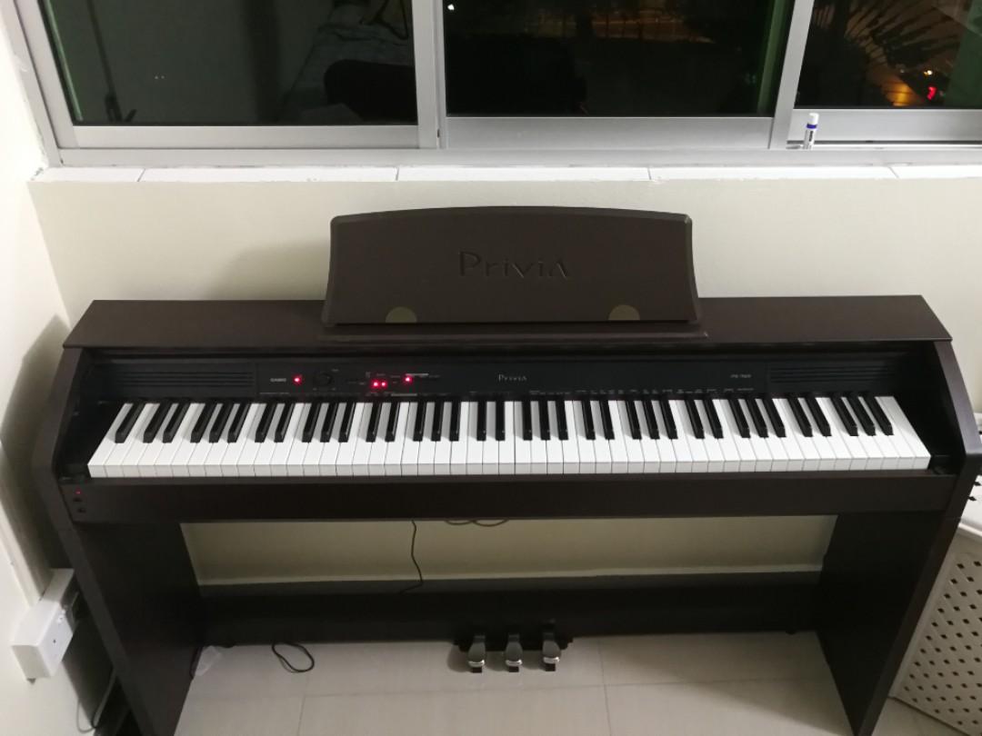 Casio Privia PX760 2 years Hobbies Toys Music Media