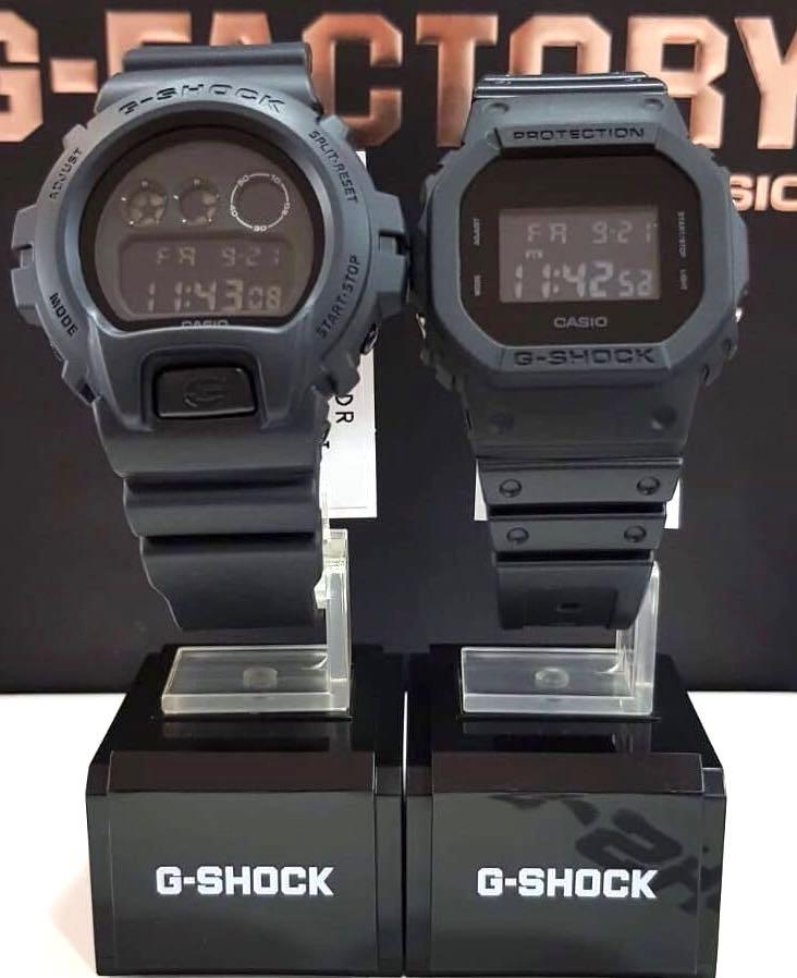 New Couple Set Gshock Unisex Diver Sports Watch 100 Original Authentic Casio G Shock Dw 5600bb 1dr Dw 6900bb 1dr Dw 5600 1 Dw 6900 1 Luxury Watches On Carousell