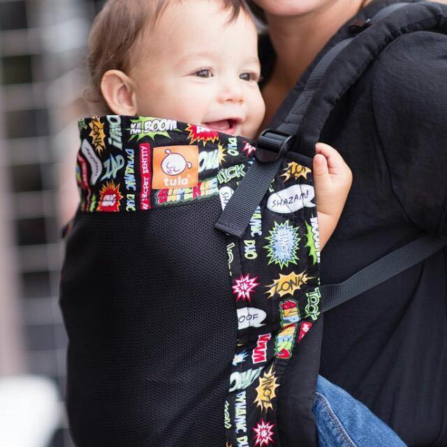 EUC Tula Mesh Baby Carrier Coast Sidekick (Standard Size), Babies