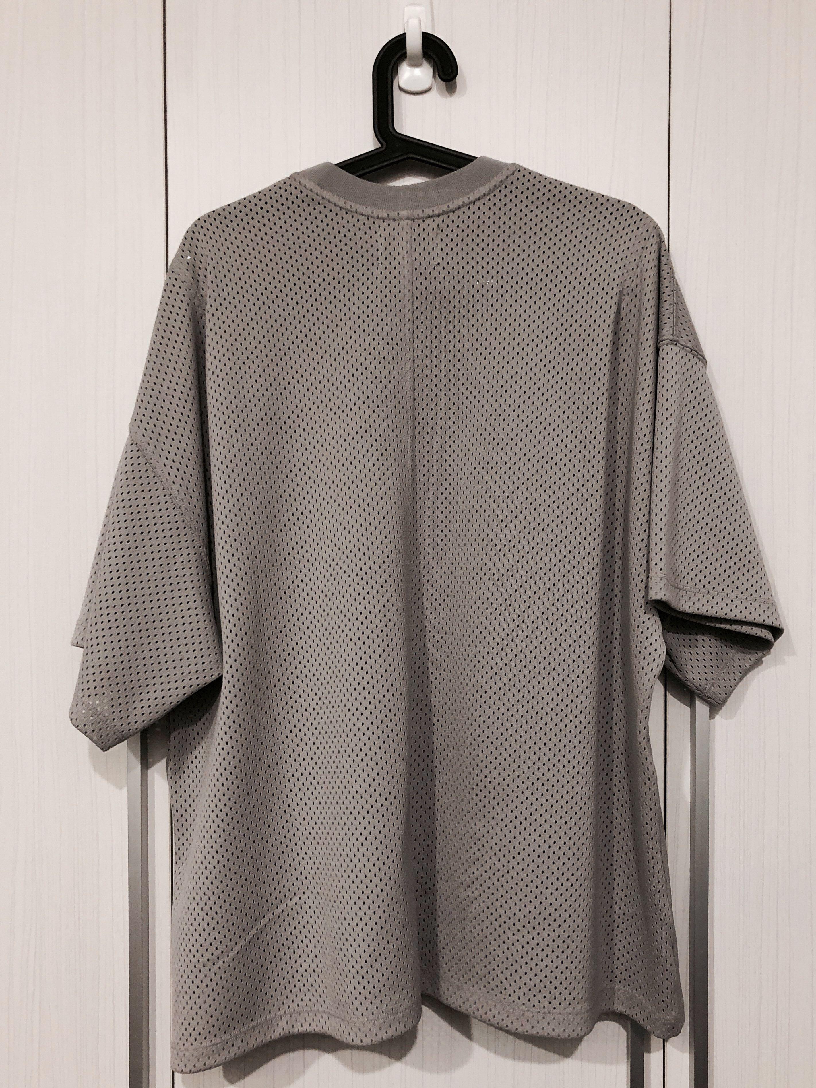 FEAR OF GOD FIFTH COLLECTION GREY MESH TEE