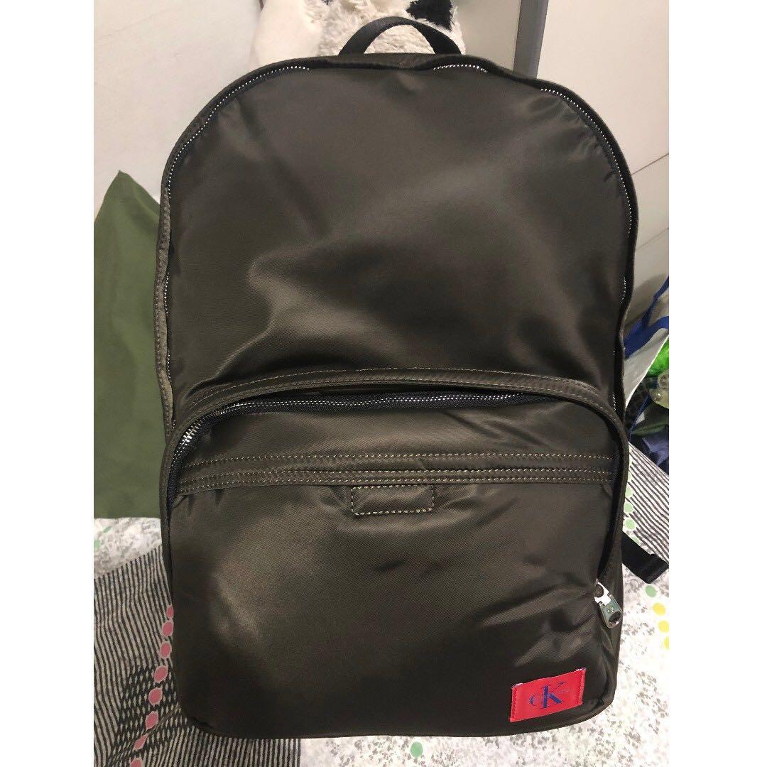 calvin klein men's backpack sale