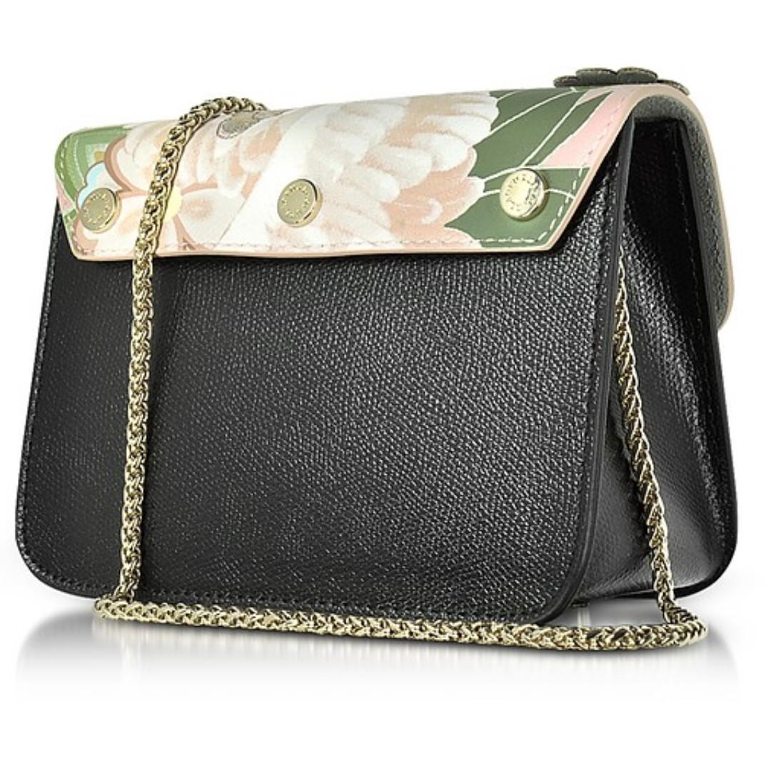Furla detachable top flap