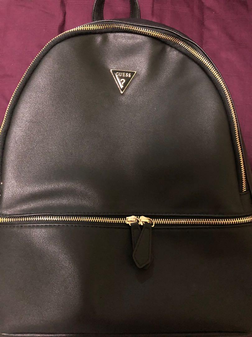 Guess Celesta Slim Backpack Women s Fashion Bags Wallets Backpacks on Carousell