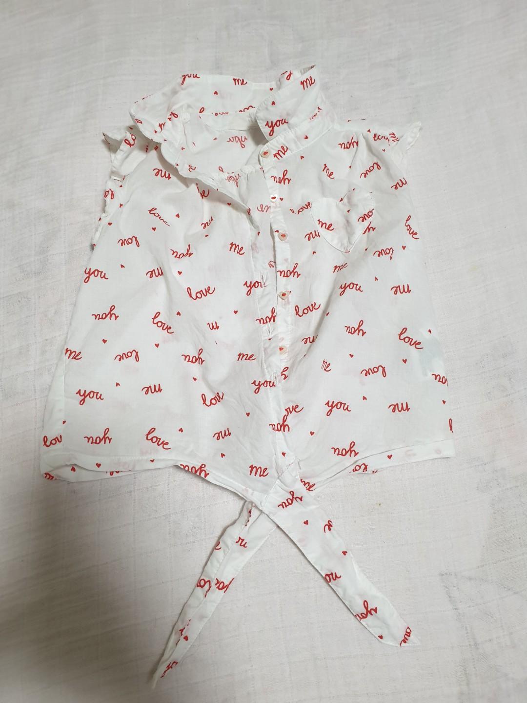 H&m crop top (Category: Babies & Kids Fashion) located in San Pedro. Submitted by memeyeah (Listing ID 229088734, Image 1). Description: IN EUC 9/10.
