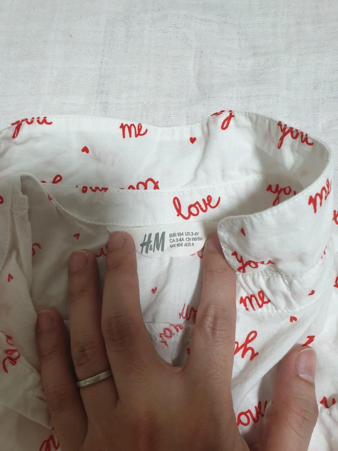 H&m crop top (Category: Babies & Kids Fashion) located in San Pedro. Submitted by memeyeah (Listing ID 229088734, Image 2). Description: IN EUC 9/10.
