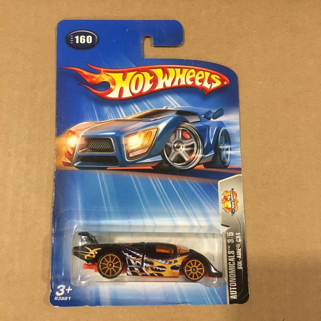 hot wheels sol aire cx4