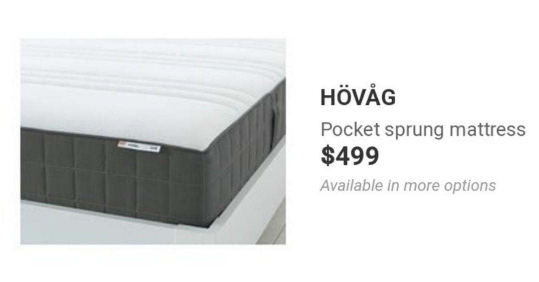 Ikea hovag single cheap