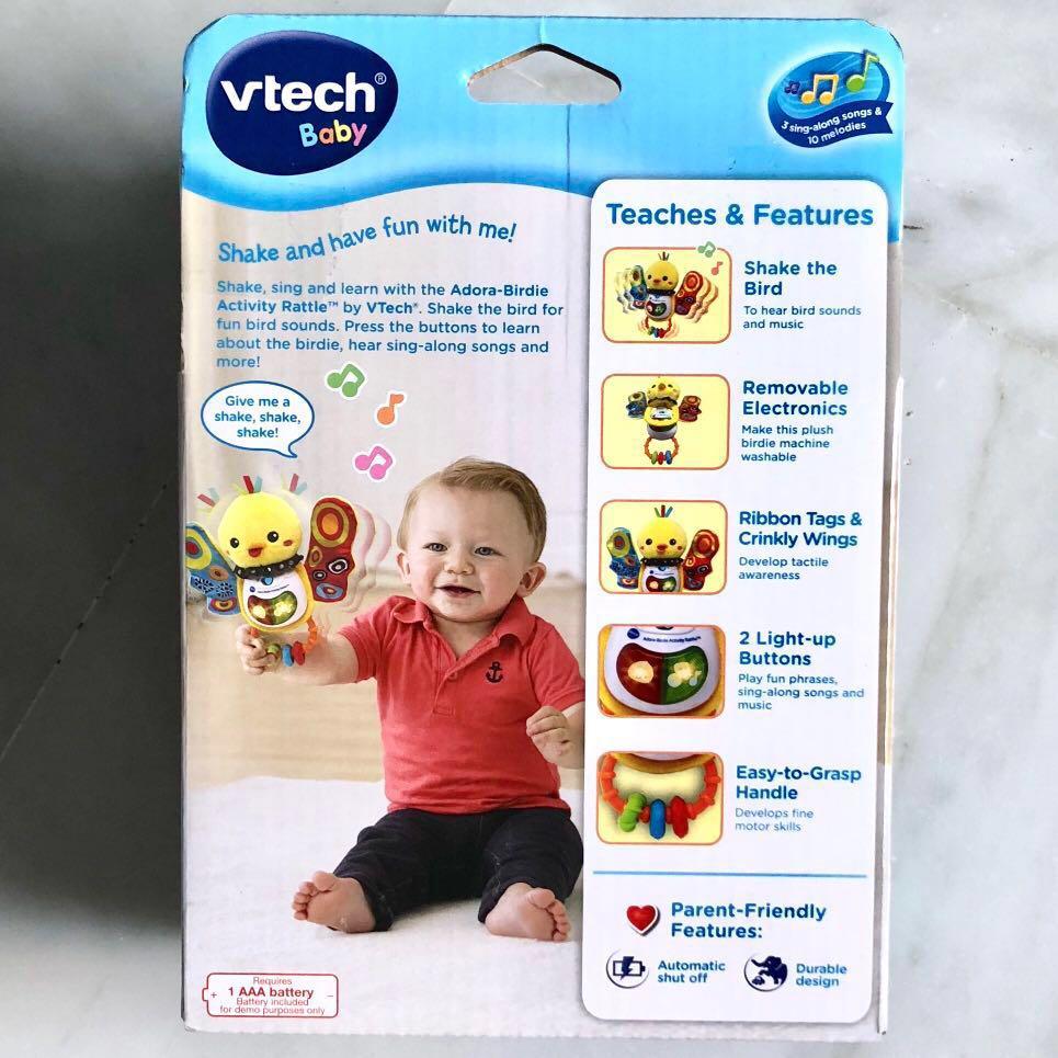 In Stock VTech Baby Adora birdie Activity Rattle Brand New