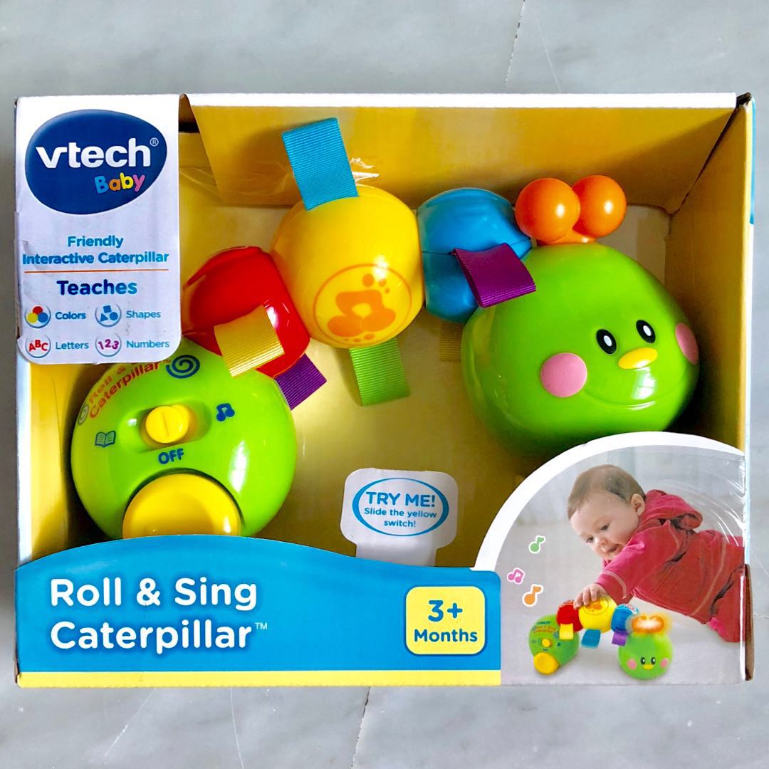 Vtech baby roll shop and sing caterpillar