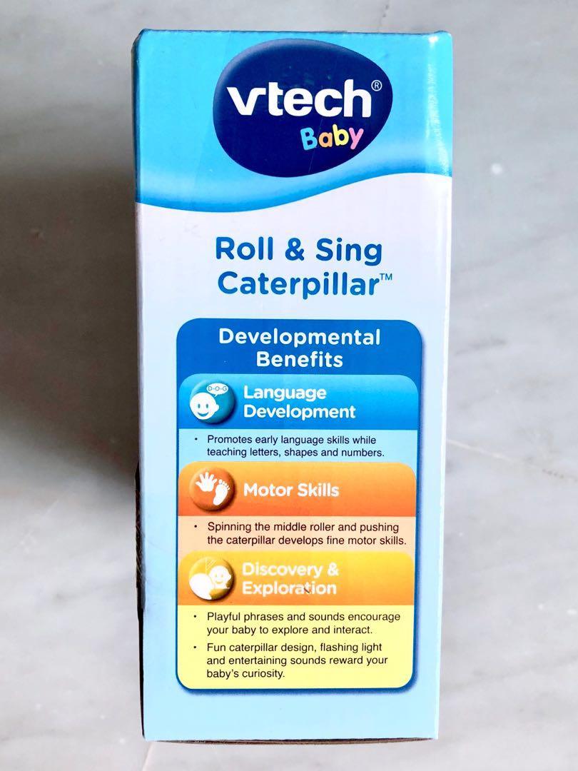 In Stock VTech Baby Roll and Sing Caterpillar Brand New