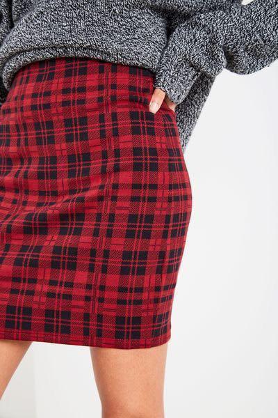 Jack wills online red tartan skirt