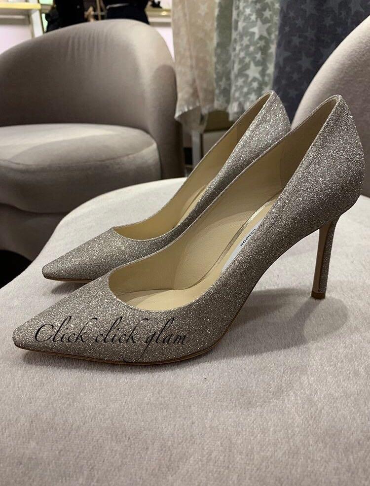 Jimmy choo romy 85 platinum ice online