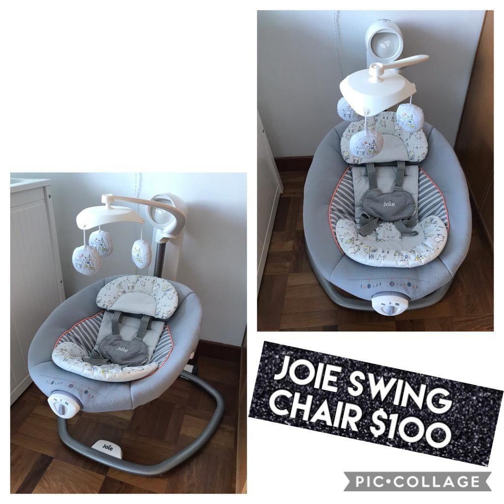 Joie Serina Swivel Swing Chair, Babies & Kids, Cots & Cribs on Carousell