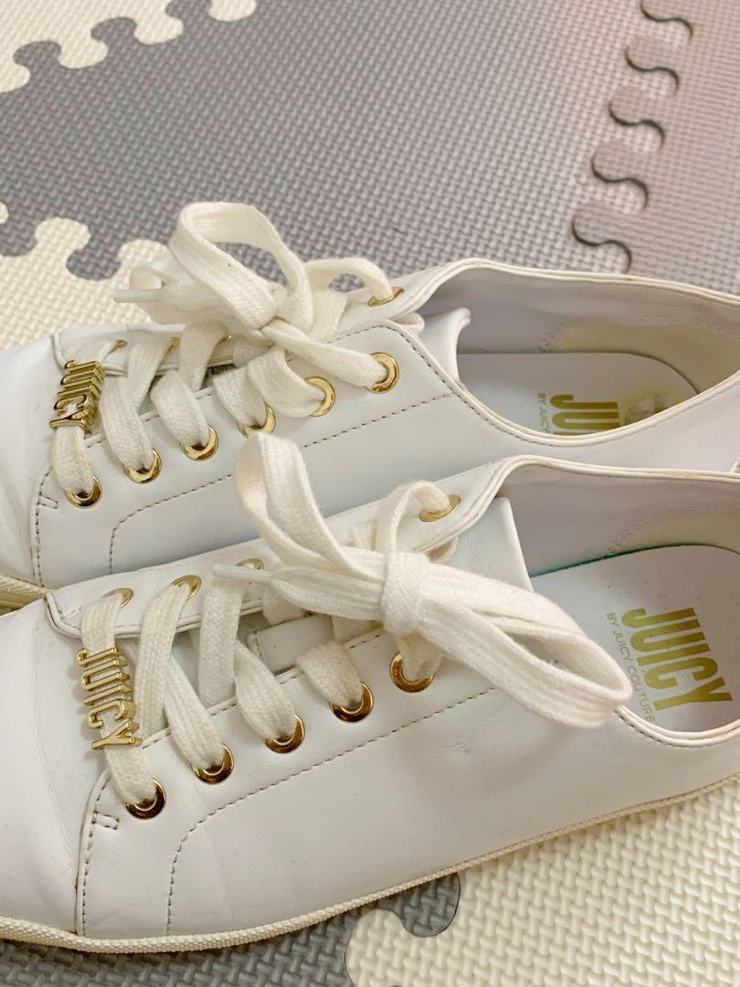 Amazon.com | Juicy Couture Women Lace Up Fashion Sneaker Casual Shoes  Enchanter Rose Gold Glitter 6 | Fashion Sneakers