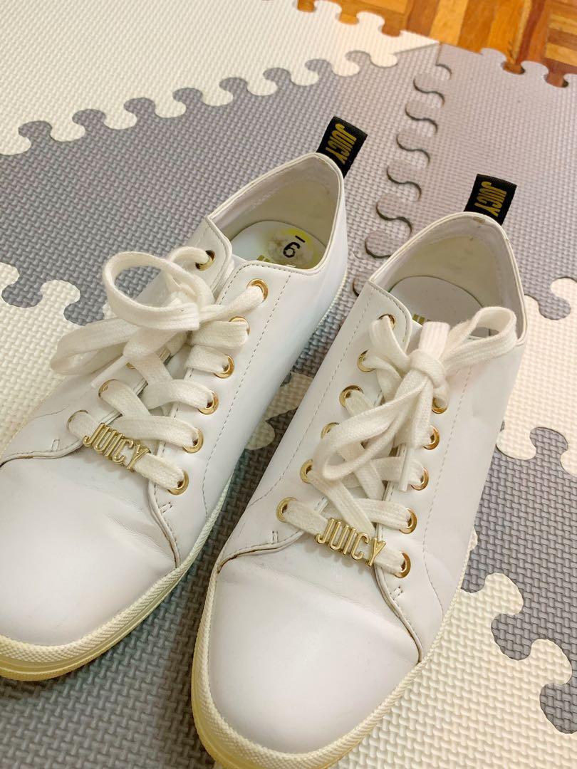 Juicy by juicy couture white sneakers Women s Fashion Footwear