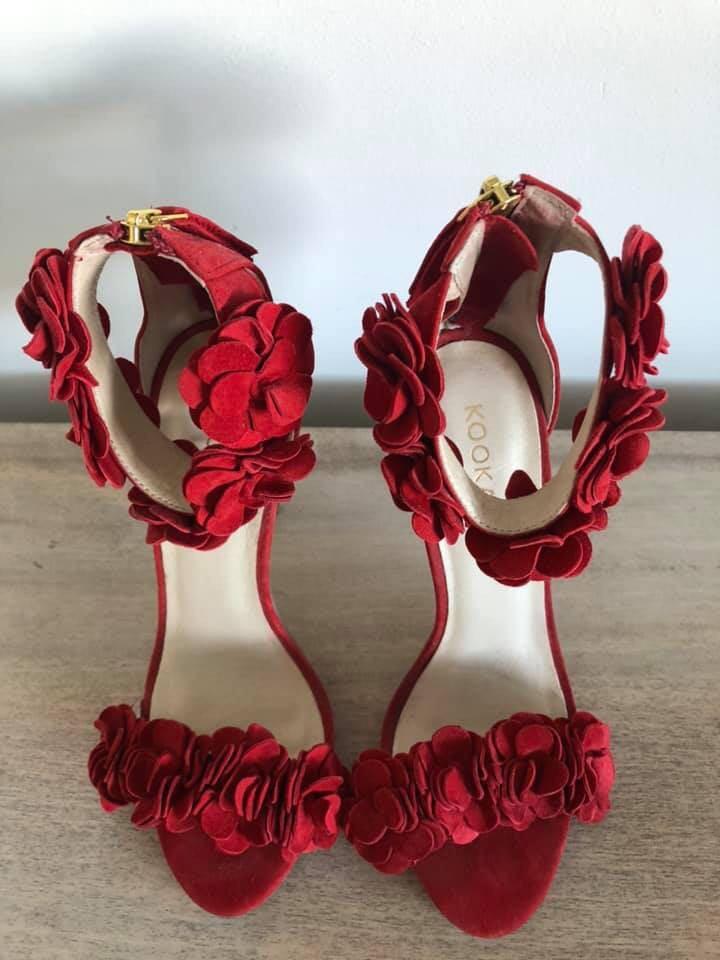 Kookai red heels online