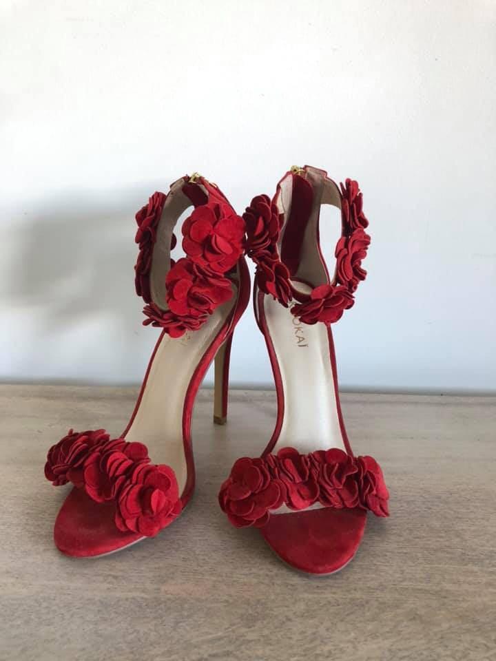 Kookai red sale heels