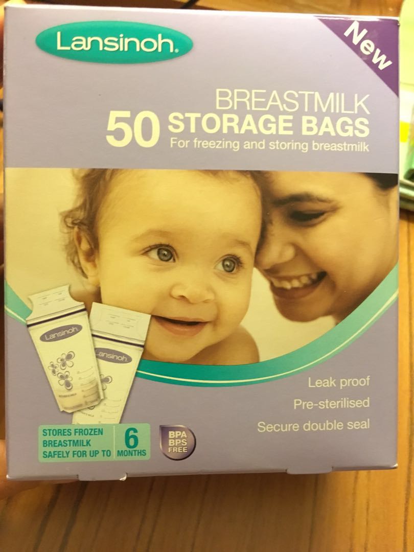 Lansinoh Breastmilk storage bags x 20pcs, Babies & Kids, Nursing