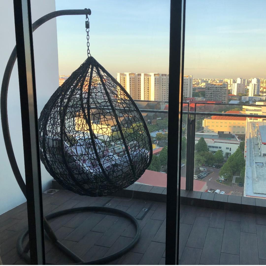 large and sturdy hanging chair low price sale and collect