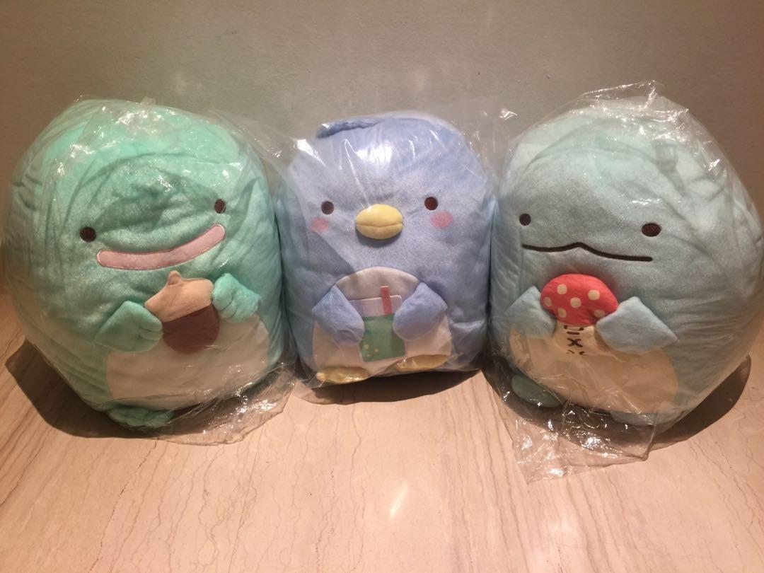 Large size New Sumikko Gurashi XL large plush toy real green