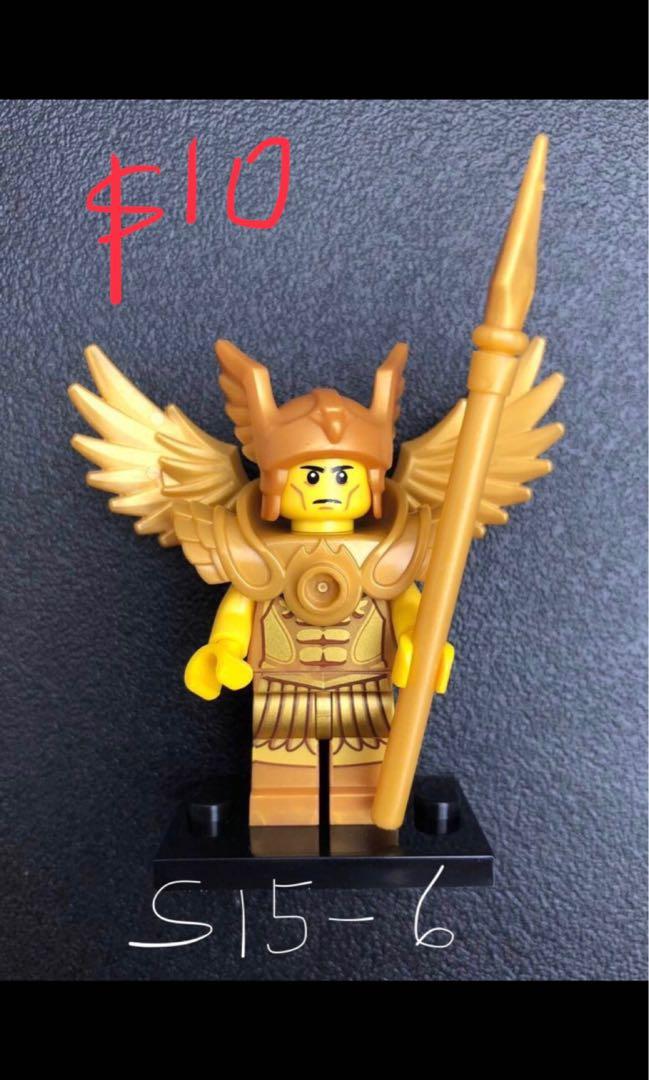 lego minifigures shark suit guy