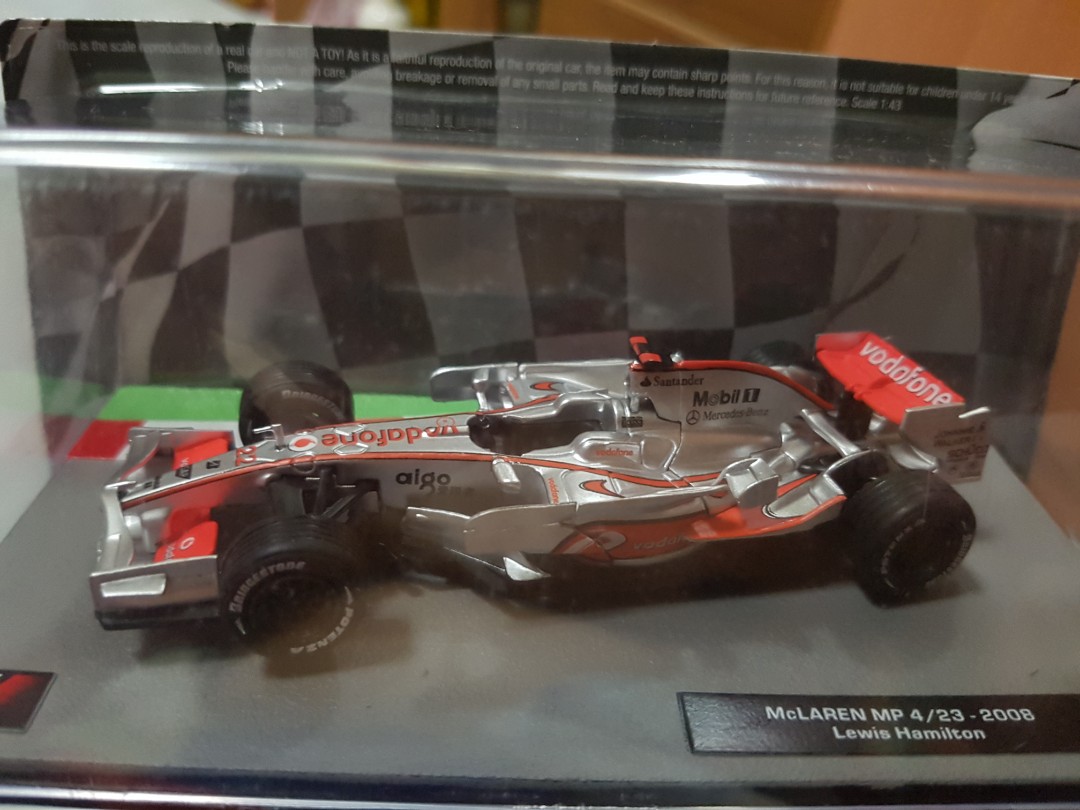 Lewis Hamilton Mclaren F1 Racing Car Toys Games Bricks Figurines On Carousell