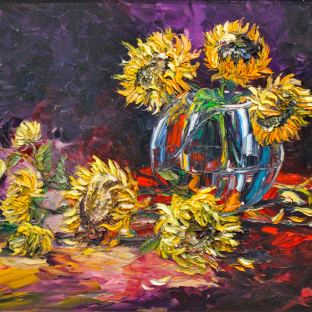 Lukisan Impasto Karya Anthony David Seperti Awiki Desain