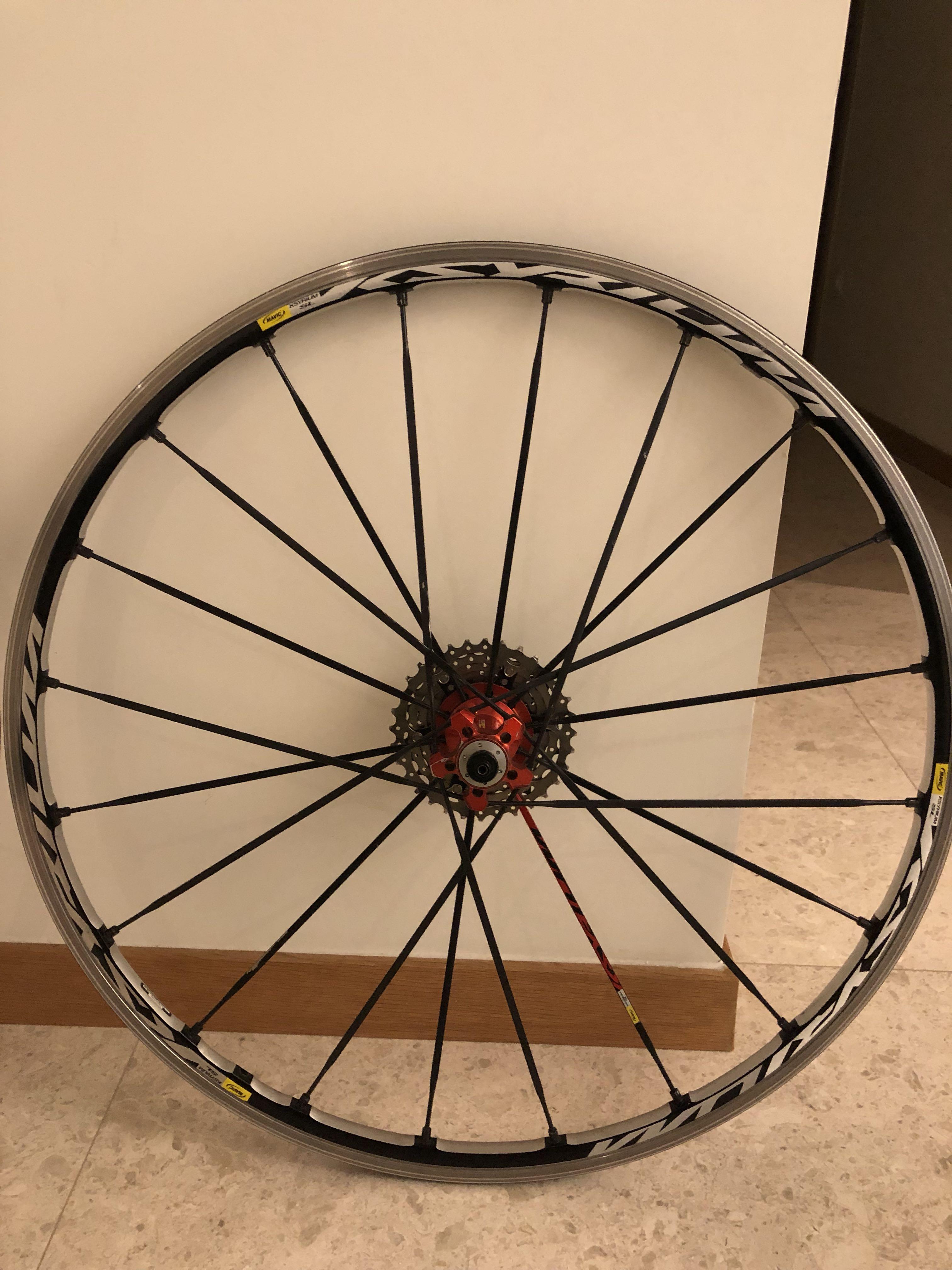 Mavic Ksyrium Sl Wheelset Bicycles Pmds Parts Accessories On Carousell