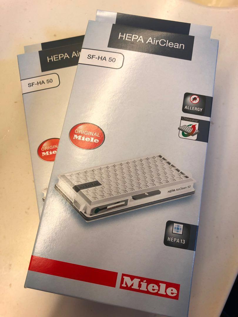  Miele HEPA AirClean Filter with TimeStrip Filter for