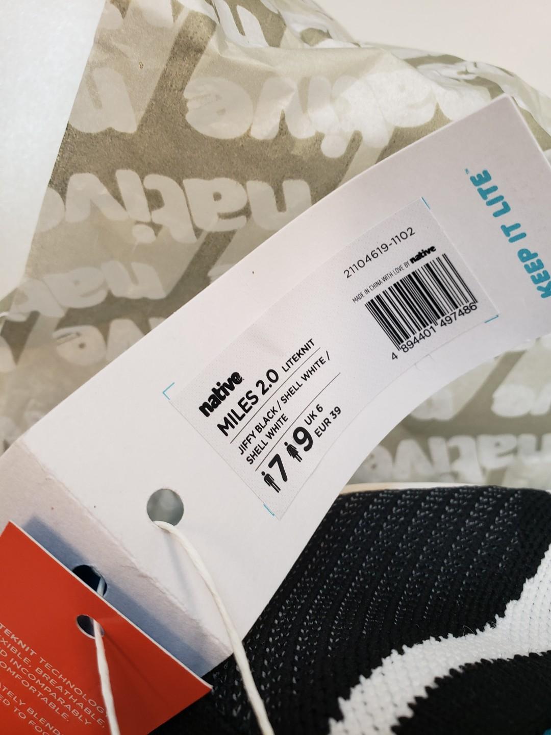 Native miles 2.0 liteknit hot sale