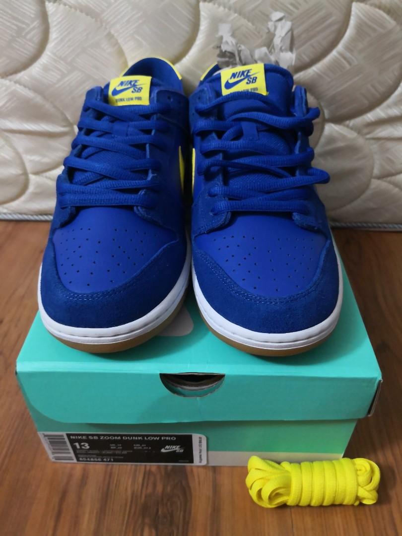 Nike Dunk Low Pro SB – Boca Jr. – Varsity Royal - Lightning 