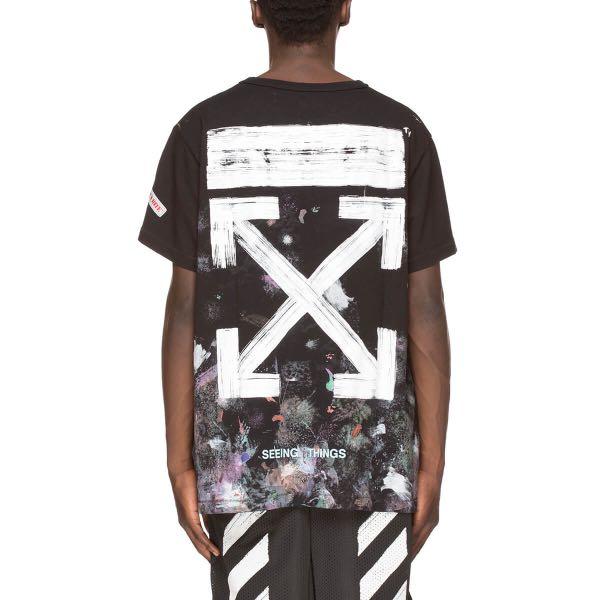 Offwhite Galaxy Tee, Men's Fashion, Tops Sets, Tshirts Polo