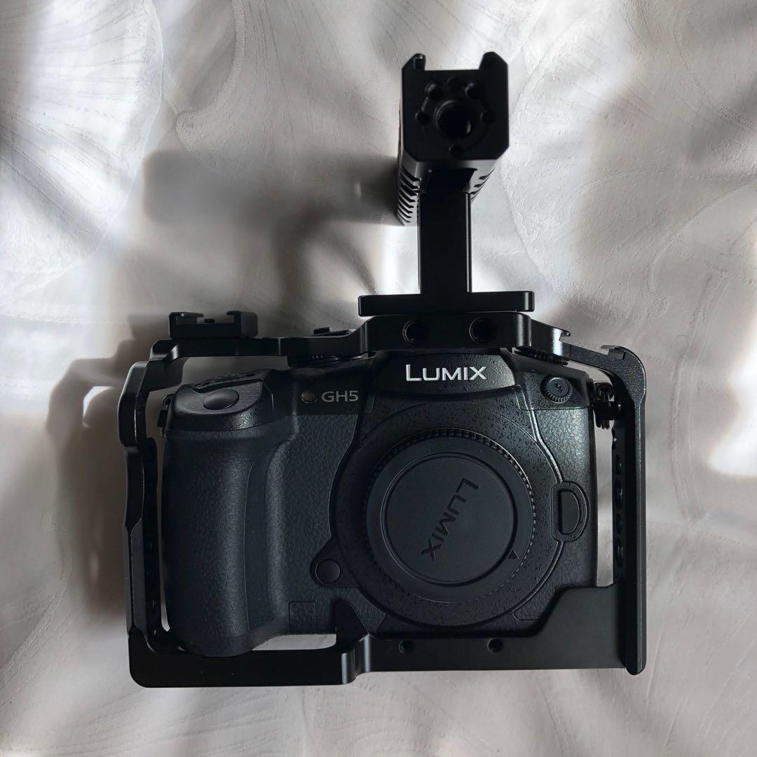Panasonic Lumix Gh5 W V Log Smallrig Cage Photography Cameras