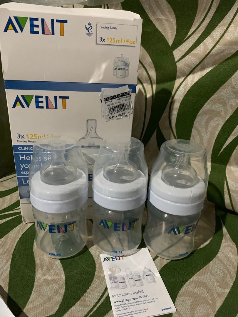 avent classic bottle feeding set